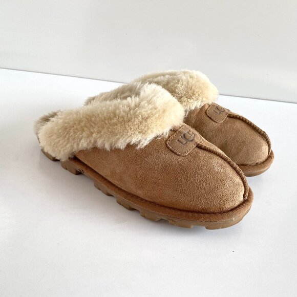 UGG Shoes - UGG Australia Women's US 9 Coquette Slippers Chestnut